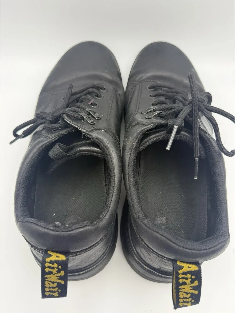Doc Martens Reeder Black Utility Lace Oxfords Air Wair Shoes - US Men’s 12